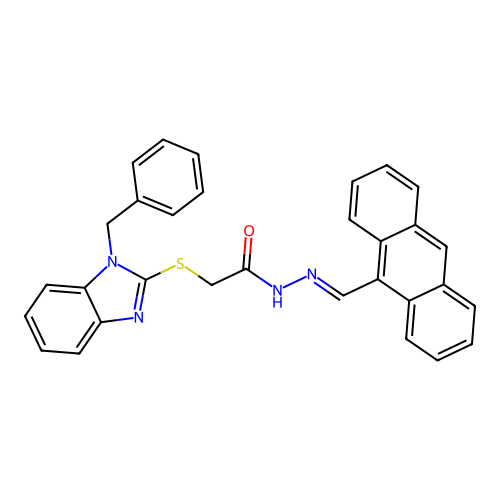 C31H24N4OS structure