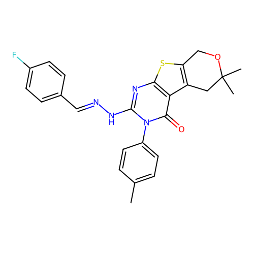 C25H23FN4O2S structure