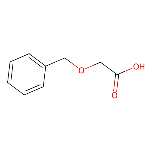 (Benzyloxy)acetic acid structure