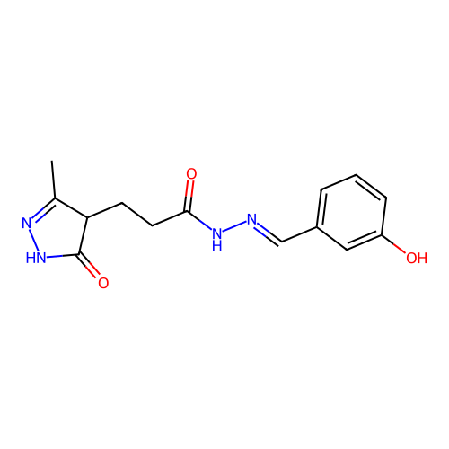C14H16N4O3 structure