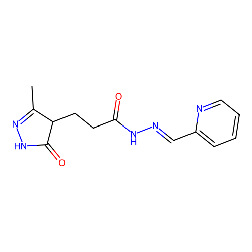 C13H15N5O2 structure