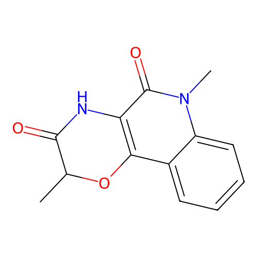 2,6-dimethyl-2H-[1,4]oxazino[3,2-c]quinoline-3,5(4H,6H)-dione structure