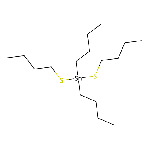 Stannane, dibutylbis(butylthio)- structure