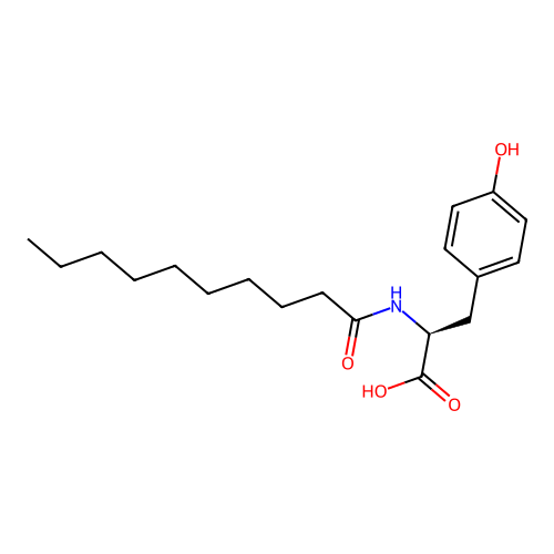 Caproyl tyrosine structure