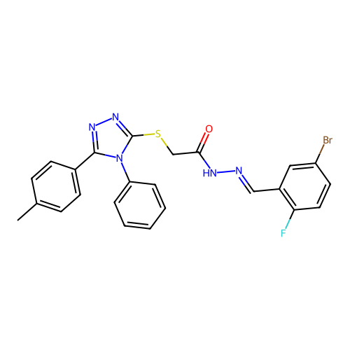 C24H19BrFN5OS structure
