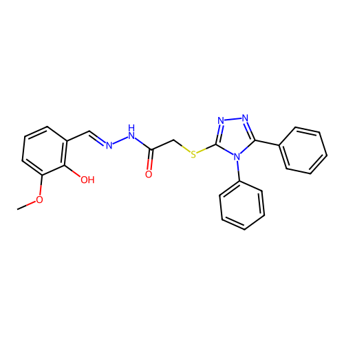 C24H21N5O3S structure