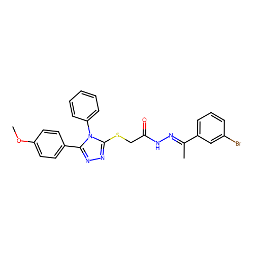 C25H22BrN5O2S structure