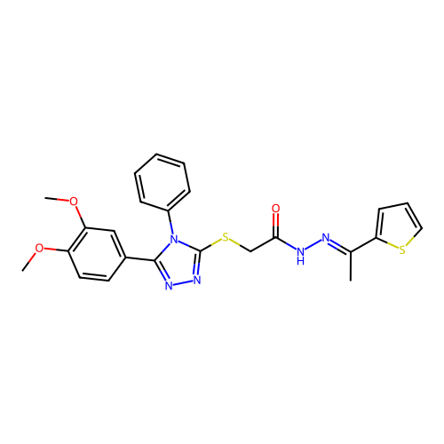 C24H23N5O3S2 structure