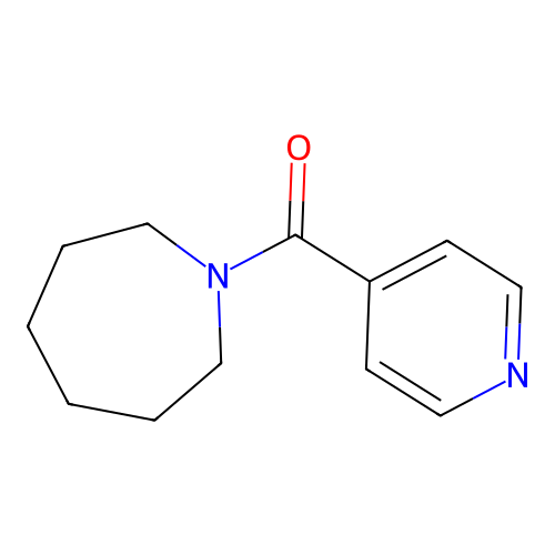 Azepan-1-yl(pyridin-4-yl)methanone structure