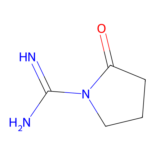 2-Oxopyrrolidine-1-carboximidamide structure