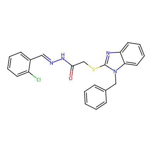C23H19ClN4OS structure