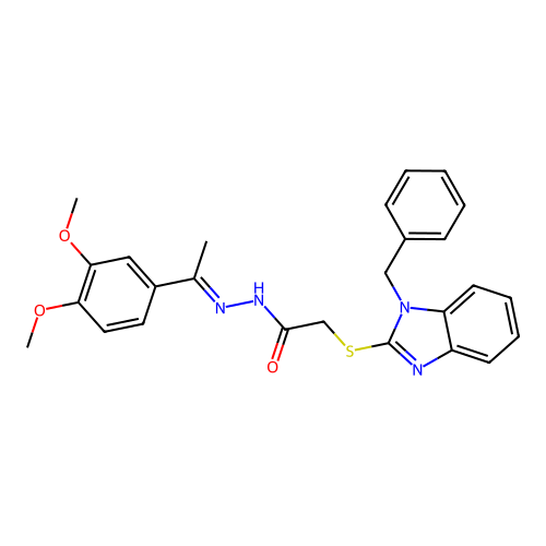 C26H26N4O3S structure