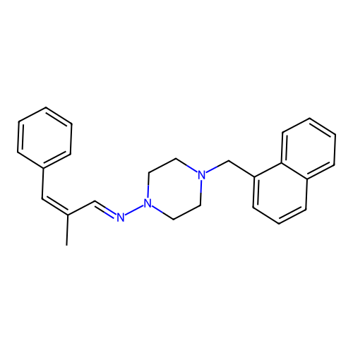 C25H27N3 structure
