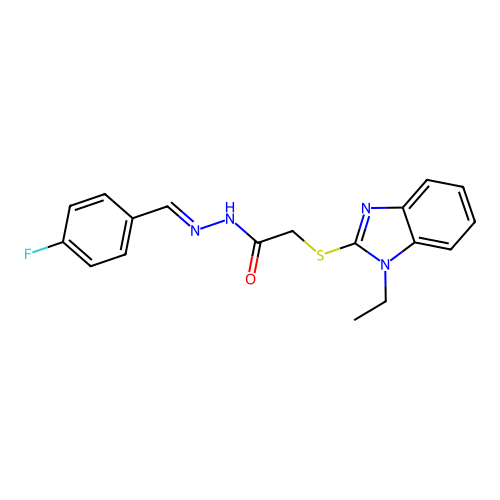 C18H17FN4OS structure