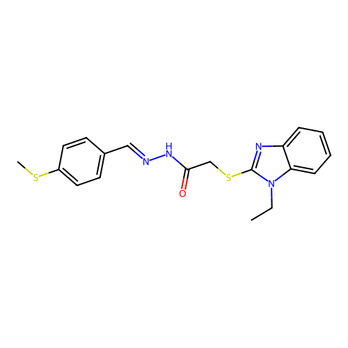 C19H20N4OS2 structure