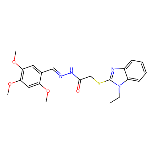 C21H24N4O4S structure