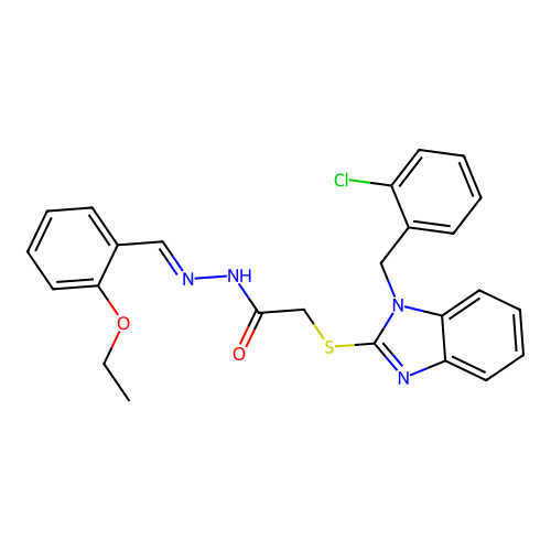 C25H23ClN4O2S structure