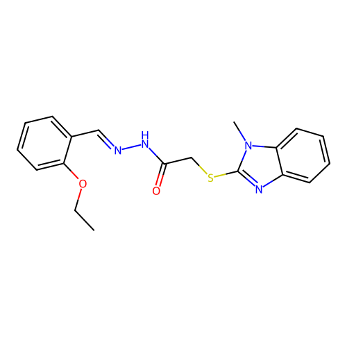 C19H20N4O2S structure