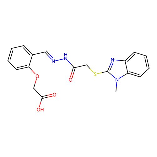 C19H18N4O4S structure