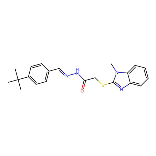 C21H24N4OS structure