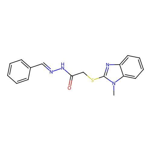 C17H16N4OS structure