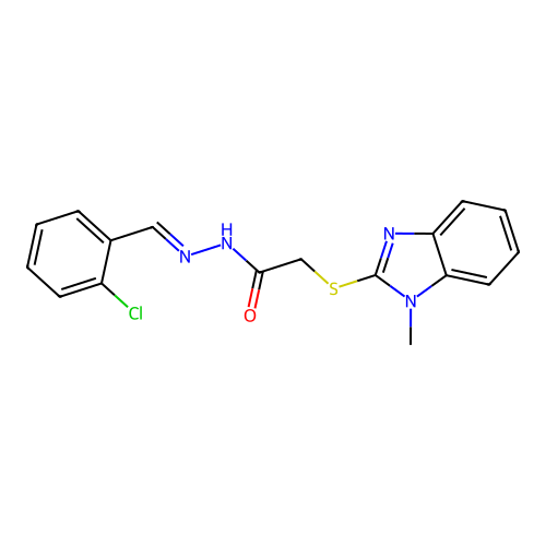 C17H15ClN4OS structure