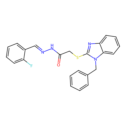 C23H19FN4OS structure