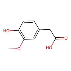 高香草酸 structure