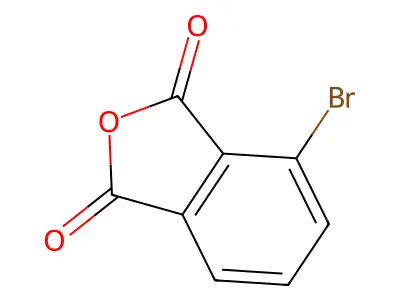 3-Bromophthalic Anhydride structure