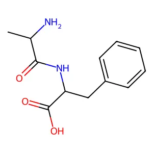 L-alanyl-L-phenylalanine structure