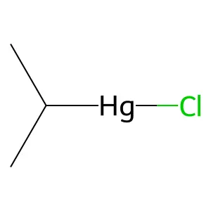 Mercury, chloro(1-methylethyl)- structure