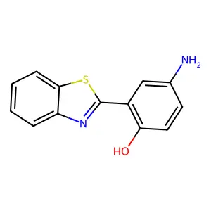 4-Amino-2-(1,3-benzothiazol-2-yl)phenol structure