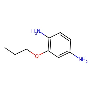 1,4-Benzenediamine, 2-propoxy- structure