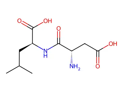 Aspartylleucine structure