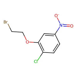2-(2-Bromo-ethoxy)-1-chloro-4-nitrobenzene structure