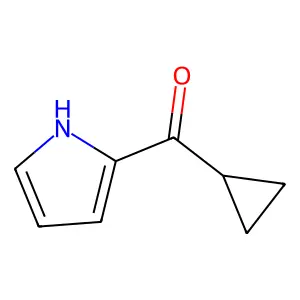 cyclopropyl(1H-pyrrol-2-yl)methanone structure