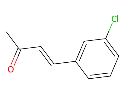 3-Chlorobenzylideneacetone structure
