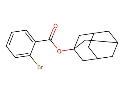 1-Adamantyl 2-bromobenzoate structure