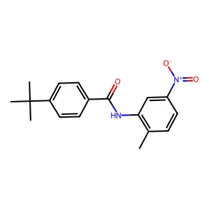 4-tert-butyl-N-(2-methyl-5-nitrophenyl)benzamide structure