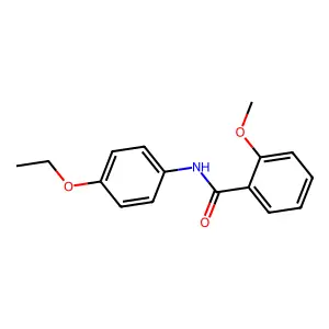 N-(4-ethoxyphenyl)-2-methoxybenzamide structure