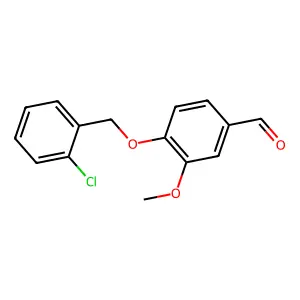 4-((2-Chlorobenzyl)oxy)-3-methoxybenzaldehyde structure