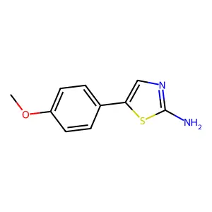 5-(4-Methoxyphenyl)-1,3-thiazol-2-amine structure