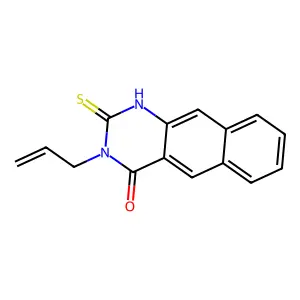 3-(prop-2-en-1-yl)-2-sulfanyl-3H,4H-benzo[g]quinazolin-4-one structure