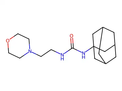 1-(1-Adamantyl)-3-(2-morpholin-4-ylethyl)urea structure