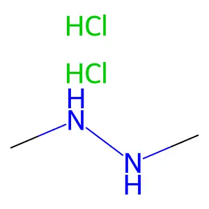 1,2-Dimethylhydrazine dihydrochloride structure