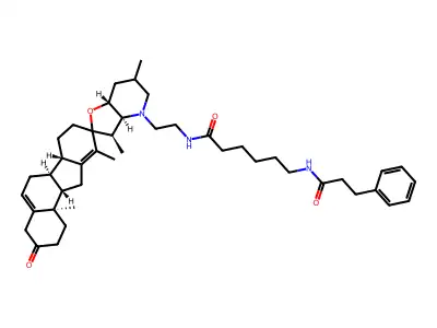 Cyclopamine-KAAD structure