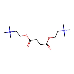 琥珀胆碱 structure