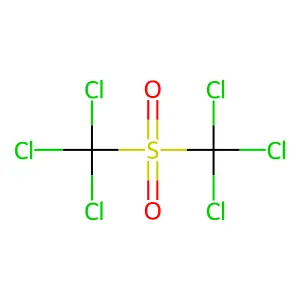 Bis(TRICHLOROMETHYL) SULFONE structure
