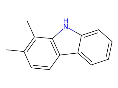 1,2-Dimethylcarbazole structure