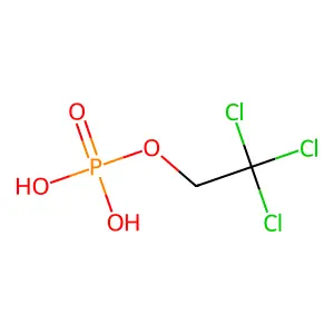 三氯福司 structure